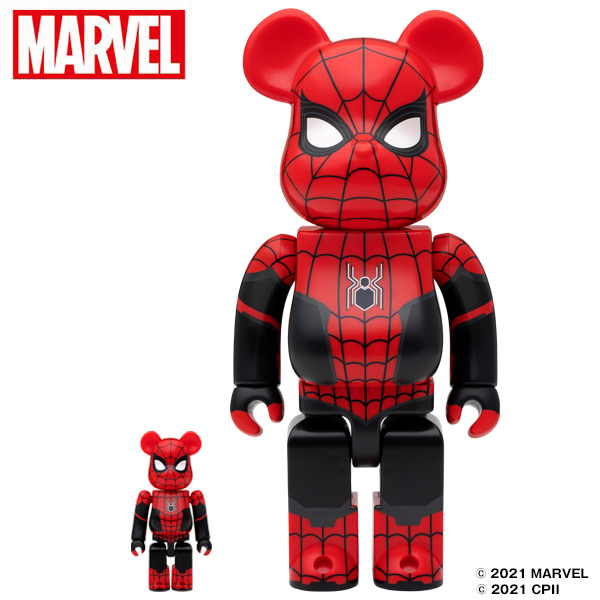 BE@RBRICK SPIDER-MAN UPGRADED SUIT 400% - アメコミ