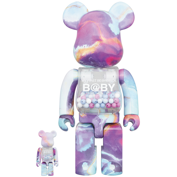 MY FIRST BE@RBRICK B@BY MARBLE Ver. 100％