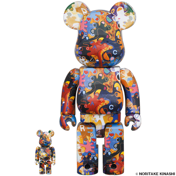 BE@RBRICK 木梨 憲武《感謝》/《のっ手いこー！ REACH OUT》